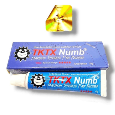 TKTX Tattoo Numbing Cream - Blue Maximum